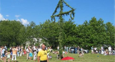 Midsommarfirande på Djurö